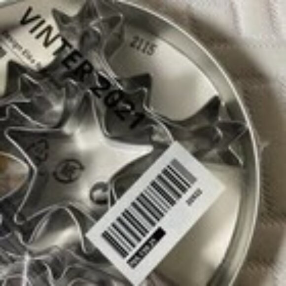IKEA Metal cookie cutters. Vinter 2021 - Picture 7 of 7